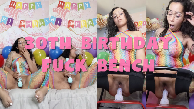 30th Birthday Fuck Bench video from Foxy