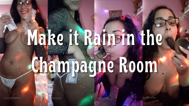 Make It Rain in the Champagne Room video from Foxy