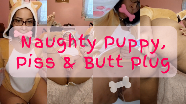 Naughty Pet Play Piss and Plug video from Foxy