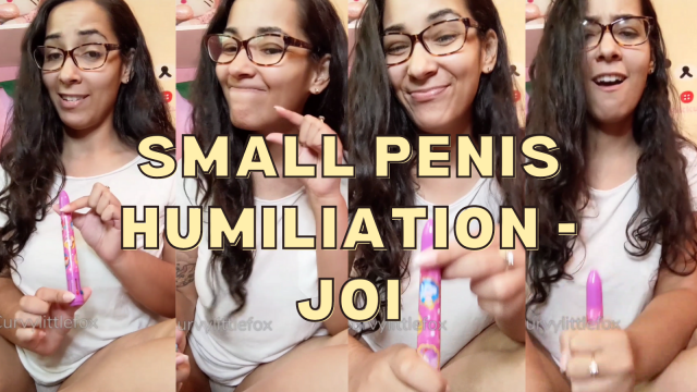 Small Penis Humiliation - JOI video from Foxy
