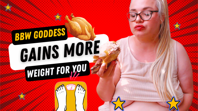 BBW Goddess Gains More Weight for You video from Curvy Sole Goddess