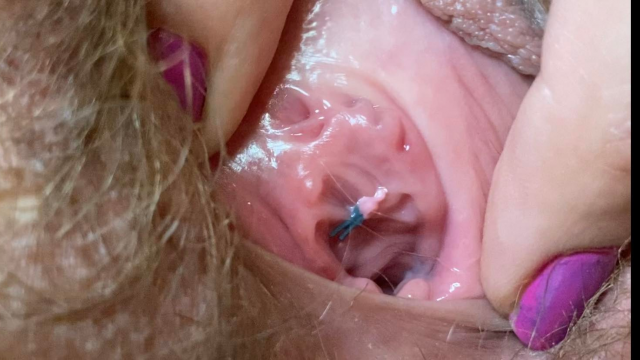 Giantess Vagina Closeup video from cuteblonde666