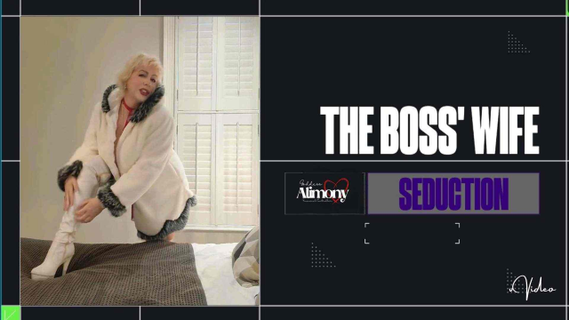 BOSS WIFE SEDUCTION video from Goddess Alimony