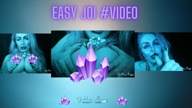 EASY JOI #VIDEO video from Goddess Alimony