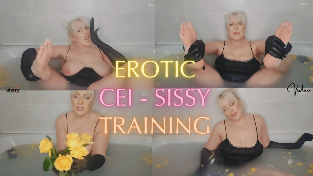 EROTIC CEI SISSY TRAINING video from Goddess Alimony