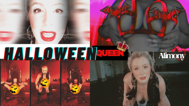HALLOWEEN QUEEN video from Goddess Alimony