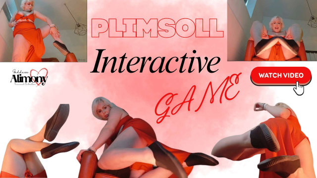 PLIMSOLL GAME INTERACTIVE video from Goddess Alimony