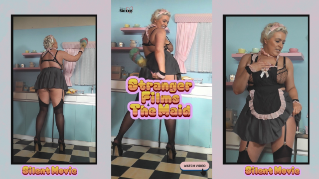 STRANGER FILMS THE MAID video from Goddess Alimony