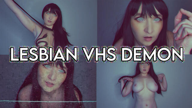 Lesbian VHS Demon video
