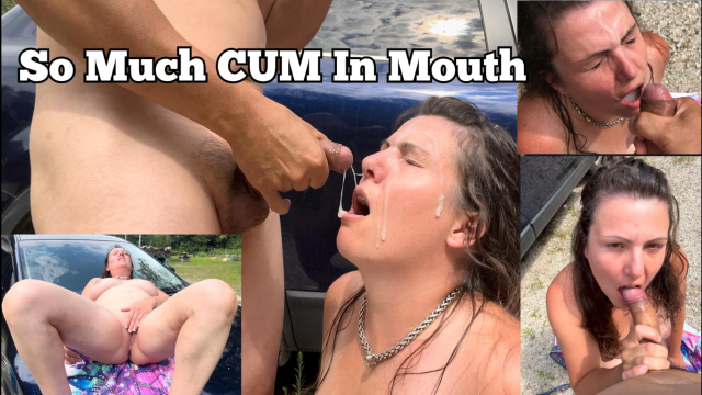 Enormous CumShot In Mouth & Facial Covered with CUM video from DaisyCox