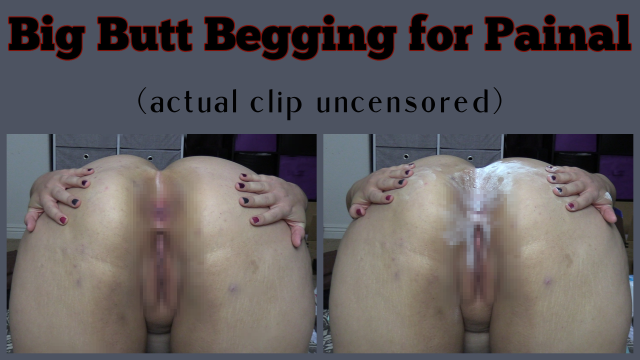 Big Butt Begging for Painal video from Dani Sorrento