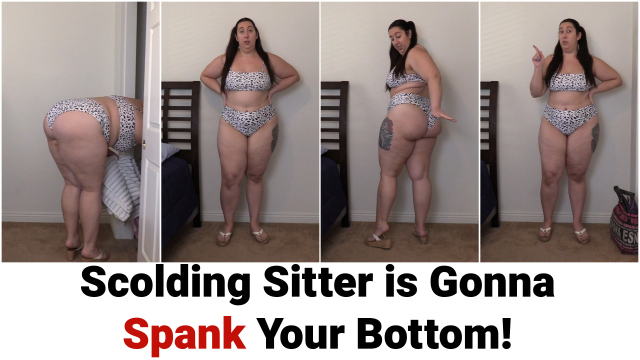 Scolding Sitter is Gonna Spank Your Bottom! video from Dani Sorrento