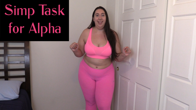 Simp Task for Alpha video from Dani Sorrento