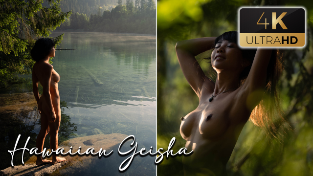Cinematic Outdoor Yoga Masturbation video from DaringKiara