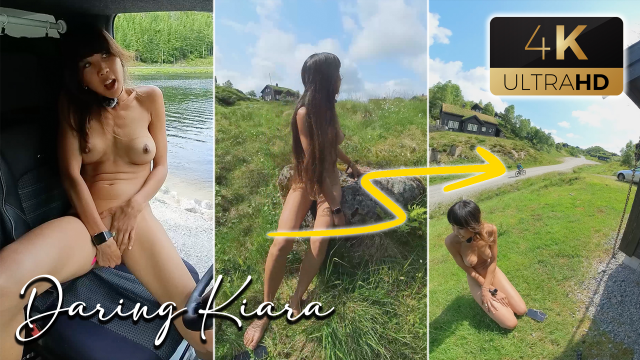 Driving and Walking in Public Without Cloths Part #1 video from DaringKiara