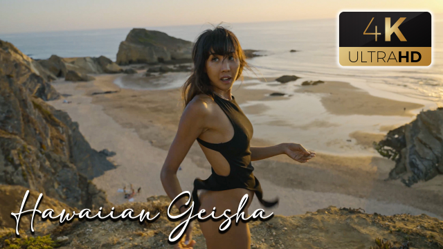 Sunset Body Scan At Beach 1 video from DaringKiara