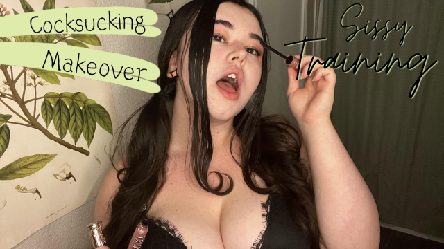 CockSucking Makeover - Sissy Training video from Darling Kiyomi