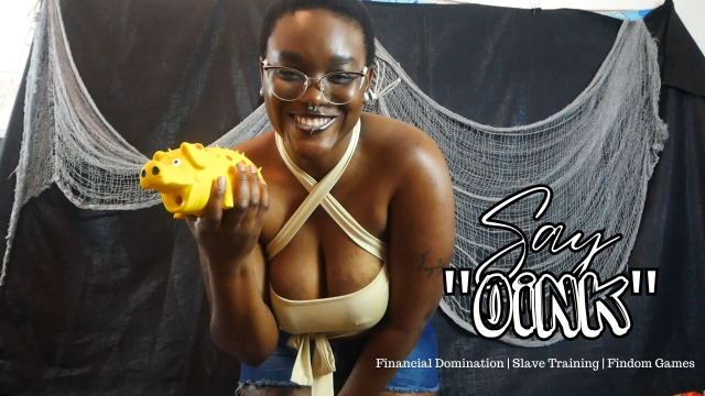 Say Oink video from Deity Kinky