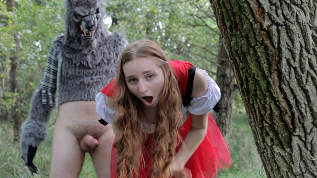Red Riding Hood Creampied By Wolf video from Delilah Cass