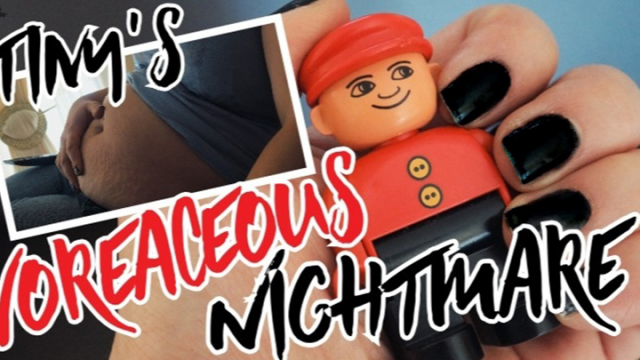 Tiny's Voreaceous Nightmare (Includes Endoscope Cam!) video from Delilah Dee