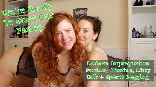 Lesbian Impregnation Fantasy video from Aisling Murrow