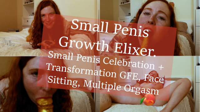 Small Dick Transformation Elixir video from Aisling Murrow