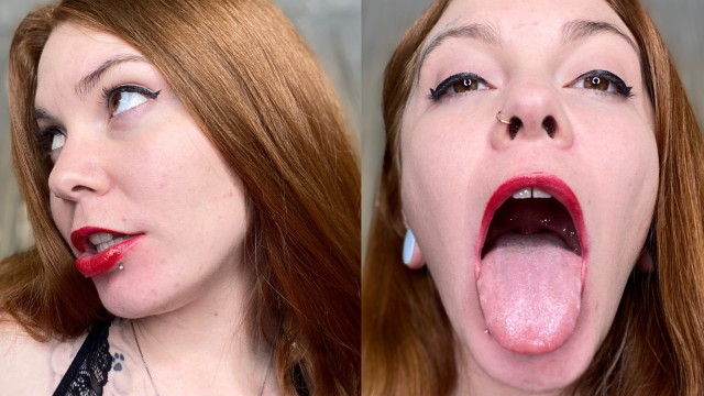 Giant Lady Mouth fetish 2 video from Delphoxi