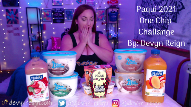 2021 One Chip Challenge video from Devyn Reign