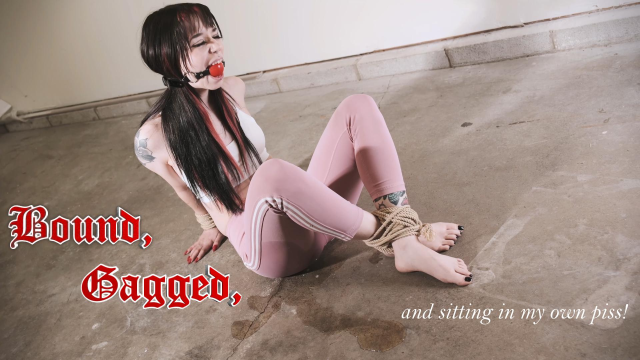 Bound, Gagged, and Sitting in My Own Piss! video from Ditria Rose