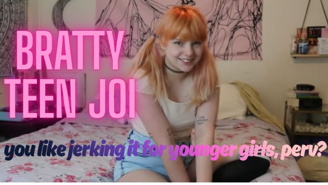 Bratty Teen JOI video