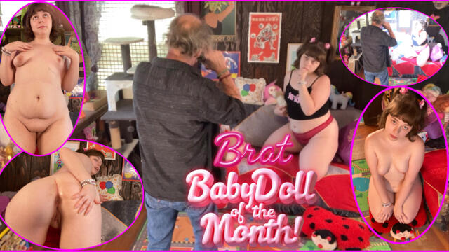 Brat BabyDoll Of The Month! AgeGap Taboo DDLG Modeling video from DollBabyLynn