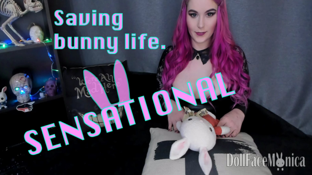 Reviving bunny cpr MOUTH-TO-MOUTH video from DollFaceMonica
