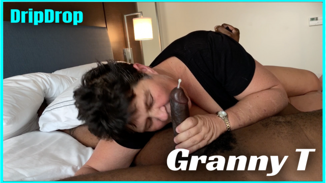 DRIPDROP: Granny Sucks The Life Out Of A Young BBC!!! video from DripDropProd