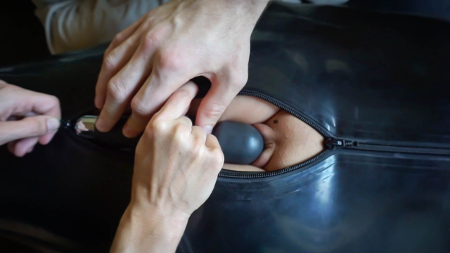 Lucky Girl in Rubber - Faye, Blake_BDSM & Elise Graves video from Elise Graves