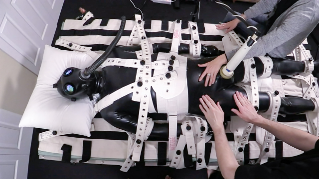 Tease and Denial of Breath - J, Dart_Tech & Elise Graves video from Elise Graves