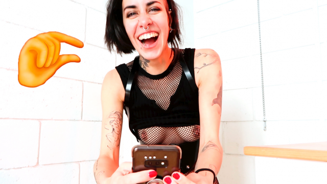 Laughing at your tiny cock SPH JOE video from Eli Skye