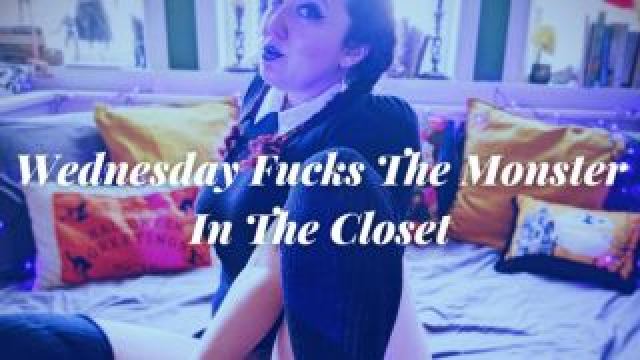Wednesday Fucks The Monster In The Closet video from Ellamourne