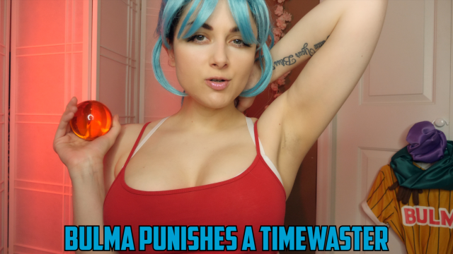 BULMA PUNISHES A TIMEWASTER video from Ellie Idol