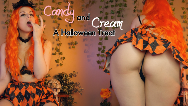 CANDY AND CREAM: A HALLOWEEN TREAT video from Ellie Idol