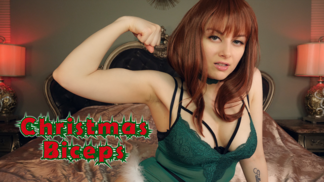 CHRISTMAS BICEPS video from Ellie Idol