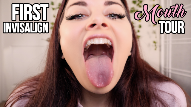 FIRST INVISALIGN MOUTH TOUR 1080P - ELLIE IDOL video from Ellie Idol