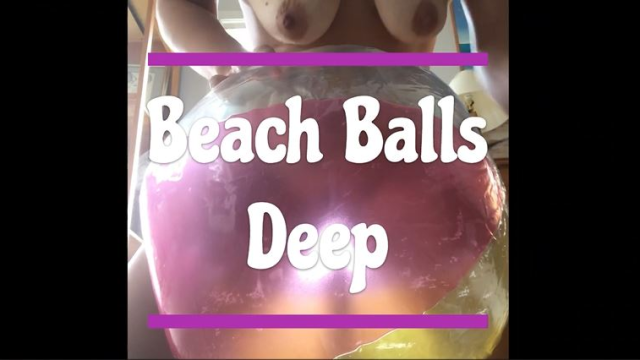 Beach Balls Deep video from Ellie Rosewood