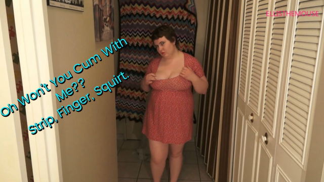 Oh Won't You Cum with Me? Strip, Finger, Squirt video from