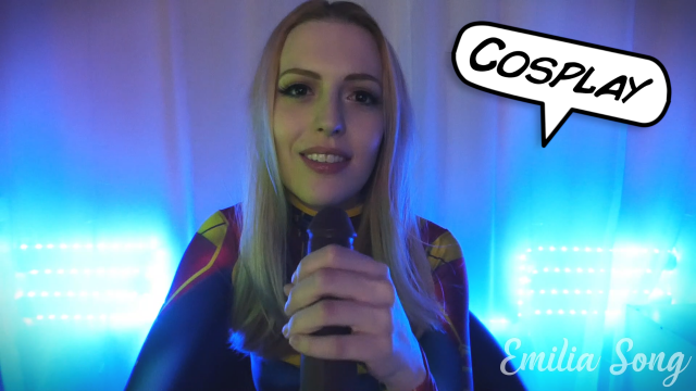 Captain Marvel Nick Fury JOI video from Emilia Song