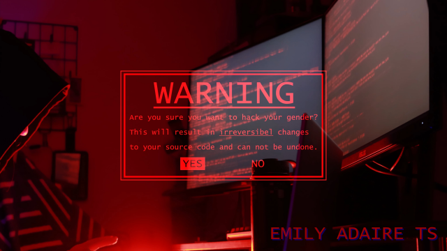 HELP! I wanted to hack my gender, but accidentally turned into a catgirl! video from EmilyAdaireTS