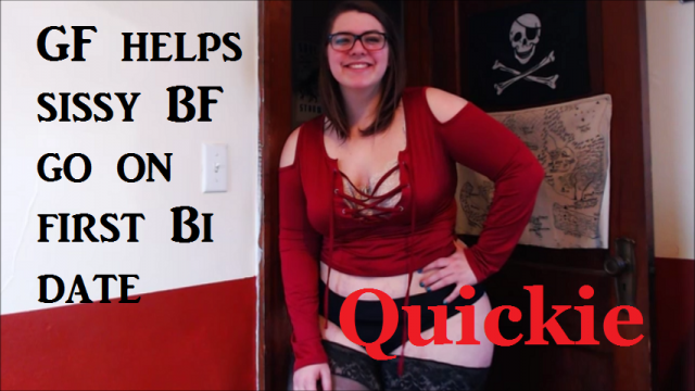 Quickie: GF preps you for 1st bi date video from 