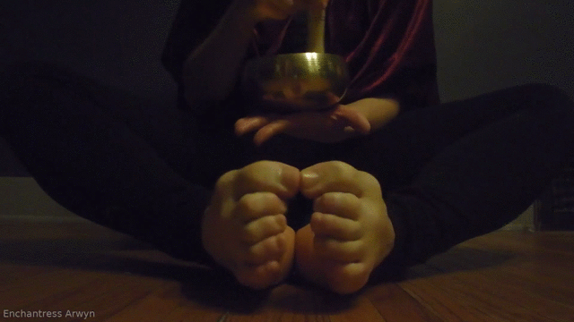 Foot Meditation video from Enchantress Arwyn