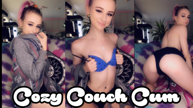 Cozy Couch Cum video from Eva Nova