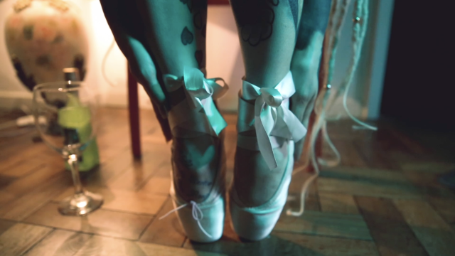 Sexy Fetish Ballerina video from Evol Feet