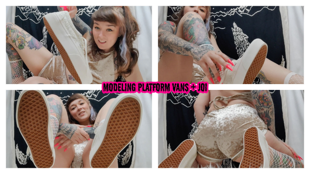 MODELING PLATFORM VANS + JOI video from Felicia Fisher